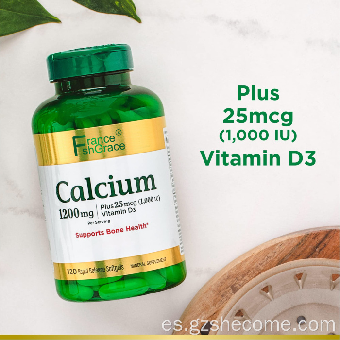 Vitamin Bone Health Calcium 1000iu Vitamind3 120 Softgels